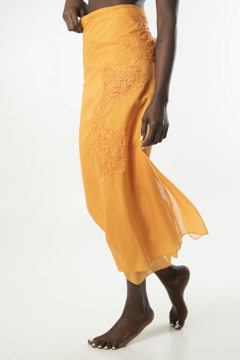 Lila-Eugenie's Designer Luxury Pareo in Cotton Silk Voile for Women