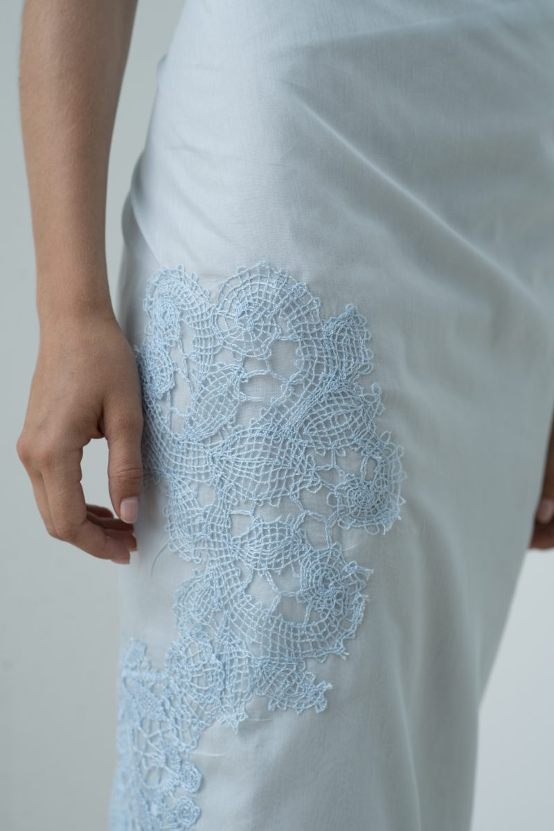 Lila-Eugenie's Designer Luxury Pareo in Cotton Silk Voile for Women